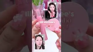 Wonhee Lip Combo🍓 #kbeauty #makeup #romand #lippies #illit #kpop #aou #wonyoungism #shorts #fyp