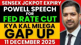 Nifty and Sensex Analysis for THURSDAY 11 DEC 2025 | Nifty & Sensex Tomorrow