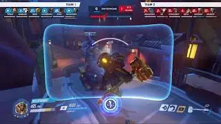 Overwatch reinhardt 180 jebait shatter + lucky shatter cancel
