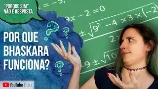EQUAÇÃO DO 2o GRAU: POR QUE BHASKARA FUNCIONA? | 