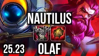 NAUTILUS vs OLAF (TOP) | EUW Master | 25.23
