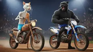 Skinny Cat Races to Motorbike Championship &ndash; Most Emotional Love Story Ever