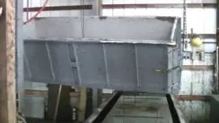 concrete burial vault breakout process