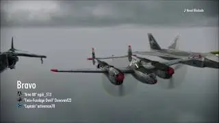 Ace Combat Infinity P38 strikes NTDM!