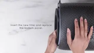 Instant&trade; Air Purifiers with Plasma Ion Technology, Small AP100 - Cleaning and Filter Replacement