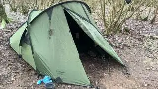 First ever wild camping video | freezing conditions (-4) new channel 👀 