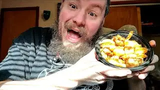 Brandon's Sampler Platter: KFC, Matty's, Cheesy Nuggy Gravy Bowl