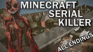 Scariest Minecraft Horror Killer - Snafu All Endings and Walkthrough