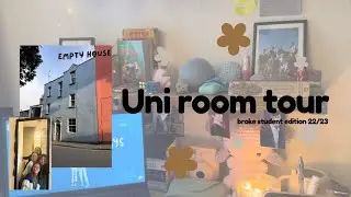 room tour + empty uni house (second year ver)