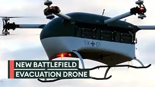 Cricket: Germany's new autonomous VTOL battlefield flying stretcher