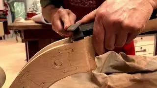 Working the fingerboard on my Double Bass (promo)