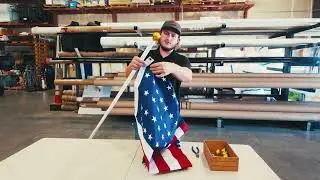 Assembling your Kit Flag