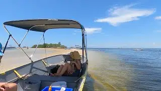 Boat Ride out to Durney Key. #cotee #pithlachascotee #boat