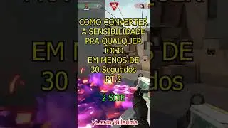 How to convert sensitivity for any game in less than 30 seconds PT.2 - SECOND SITE