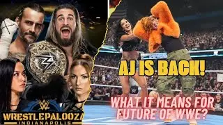 AJ Lee RETURNS to WWE! Fans Go Crazy | Backstage Contract & Future Plans | Hindi