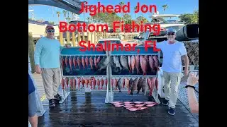 Gulf of Mexico Bottom Fishing out of Shalimar, Florida: Snapper, Grouper, AJ's, Triggerfish & More!