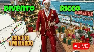 DIVENTO RICCO su GTA 5 ONLINE| Road To 1 Miliardo Live