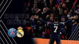 🔴🔵 𝐑𝐨𝐮𝐠𝐞 & 𝐁𝐥𝐞𝐮 : Paris Saint-Germain vs Real Madrid (1-0) | #UCL - First leg (Round of 16)