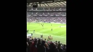Harlequins vs London Irish mascots