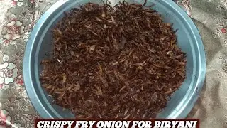 How To Onion Fry | Fried Onion Recipe | easy Way To Fry Onion 