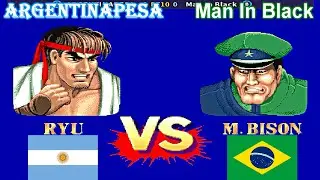 Street Fighter II': Champion Edition - ARGENTINAPESA vs Man In Black FT10