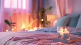 Cozy Candlelight Bedroom Ambience 🕯️ Soft Glow for Sleep & Relaxation (LIVE)