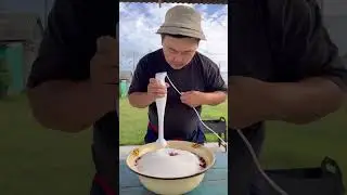 Cooking red currant jam We stock up for the winter  #pandasakha #please #subscribe #like