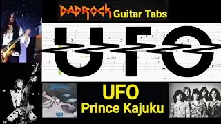 Prince Kajuku - UFO - Guitar + Bass TABS Lesson