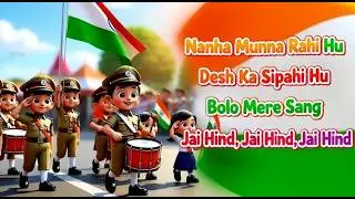 Nanha Munna Rahi  Hoon | Songs for kids | Republic day 2026 | Indian patriotic Hindi Song | 