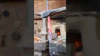 Old Rusty Rod turned into a Hanging Hook
