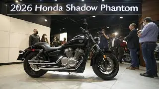 New 🔥 2026 Honda Shadow Phantom Finally Announced!!!#viral #bike #review 