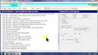 Using the Action List and Overview Screens in PCDART