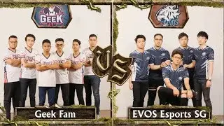 Geek Fam VS EVOS Esports SG | Grand Finals | Game 1 | SG Mobile Legends (Season 3 2019)