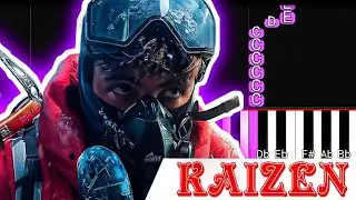 Inoxtag X Une histoire étrange - KAIZEN - Piano Tutorial