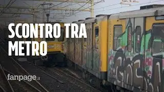 Metropolitana di Napoli, incidente sulla Linea 1: scontro fra treni, ci sono feriti