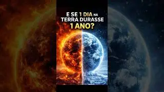 E se 1 dia na Terra durasse 1 ano? 🌍🔥