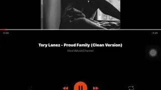 Tory lanez proud family clean and slowed down music