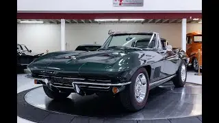 1967 Chevrolet Corvette 327/350 Convertible 4 Spd Startup & Walk Around | For Sale at GT Auto Lounge