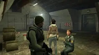 Спор двух повстанцев на Белой Роще о AR3 (Half-Life2: Episode 2)