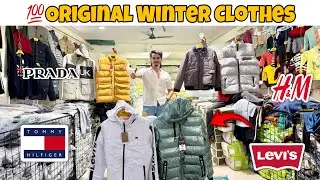 💯Original Branded Winter Clothes Rs.100 Only Export Surplus Delhi Biggest Warehouse 