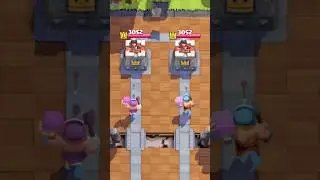 EVOLVED LUMBERJACK VS NORMAL LUMBERJACK! #clashroyale #shorts