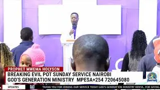 BREAKING EVIL POT LIVE SUNDAY SERVICE NAIROBI