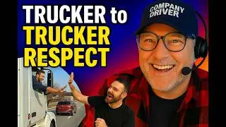 Truckers showing respect to each other will warm your hearts