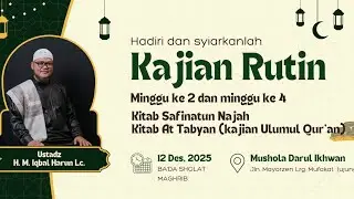Pembahasan Kitab At Tibiyan fii Adabi Hamalatil Qur'an. Karangan Imam Nawawi.