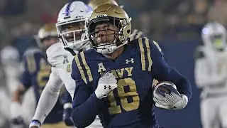 Rayuan Lane III | Safety | 2024 Navy Highlights | 2025 NFL Draft