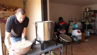 Le principali fasi dell' ammostamento per una cotta casalinga di birra # 04