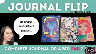 Completed Art Journal or complete fail?