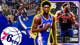 Pink Diamond Joel Embiid is the BEST CENTER.... NBA 2k23 myteam