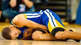 Stephen Curry Foot Injury Cavaliers vs Warriors December 25 2015 NBA 2015 16 Season