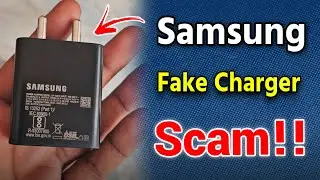 Поддельное или оригинальное зарядное устройство Samsung &mdash; вы будете удивлены, когда увидите правд...